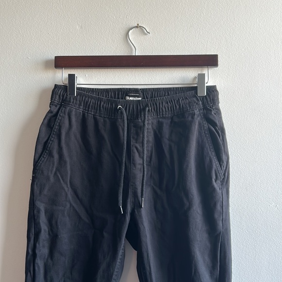 Bluenotes Slim Joggers Small Black Pants - Picture 2 of 9